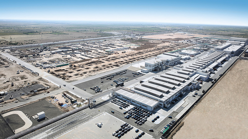 スズキ・モーター・グジャラート（SMG）のグジャラート工場