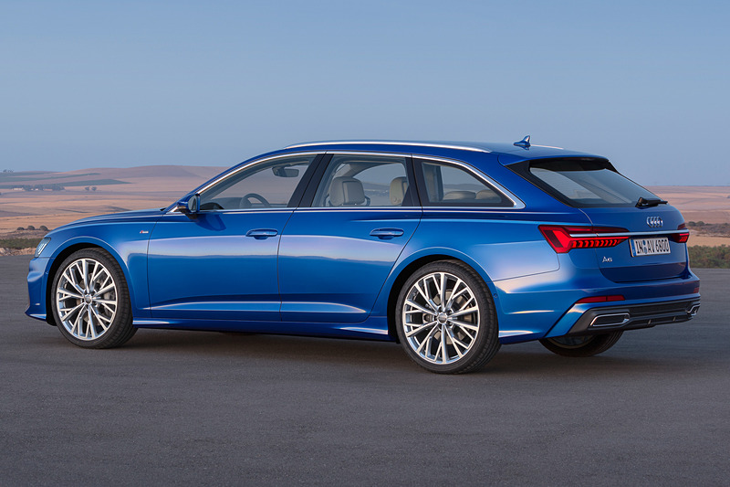 新型A6 アバントのボディサイズは4940×1890×1470mm（全長×全幅×全高）