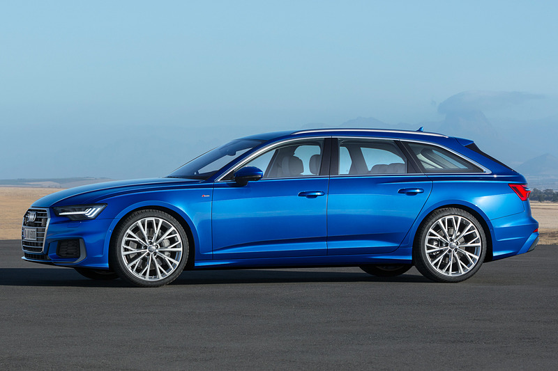 新型A6 アバントのボディサイズは4940×1890×1470mm（全長×全幅×全高）