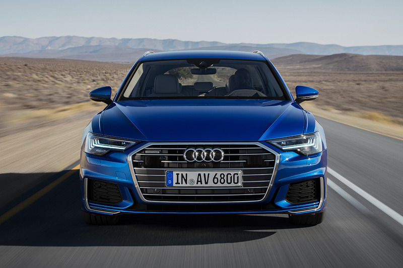 新型A6 アバントの走行イメージ