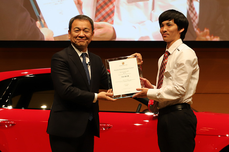 3位のポルシェセンターみなとみらい 守永清文氏