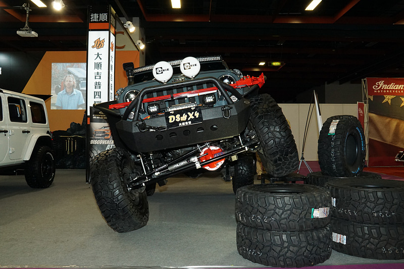ジープのカスタマイズ車両