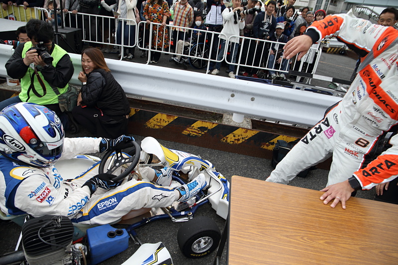 ホンダチームは常にテンションMAX