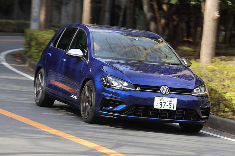 FK510の試乗はフォルクスワーゲン「ゴルフ R」、ポルシェ「マカン」、メルセデス・ベンツ「C 180」（ローレウスエディション）で実施