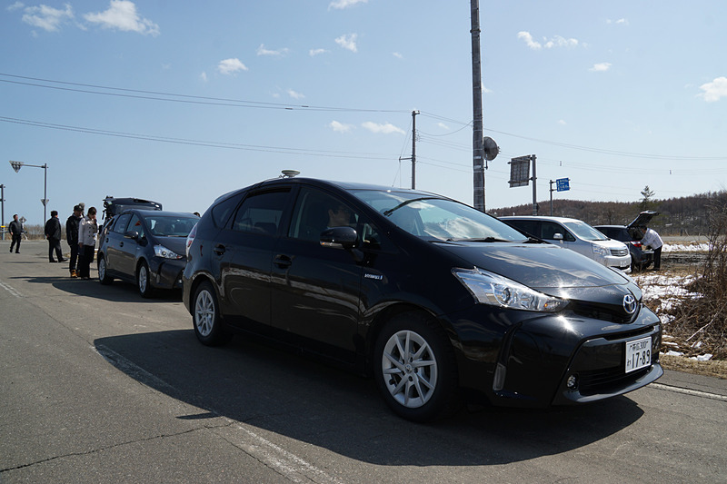 世界初のコネクテッドカー向けLTE一斉同報配信実証実験に使用された車両