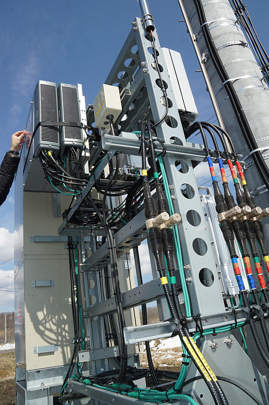 実証実験用の設備