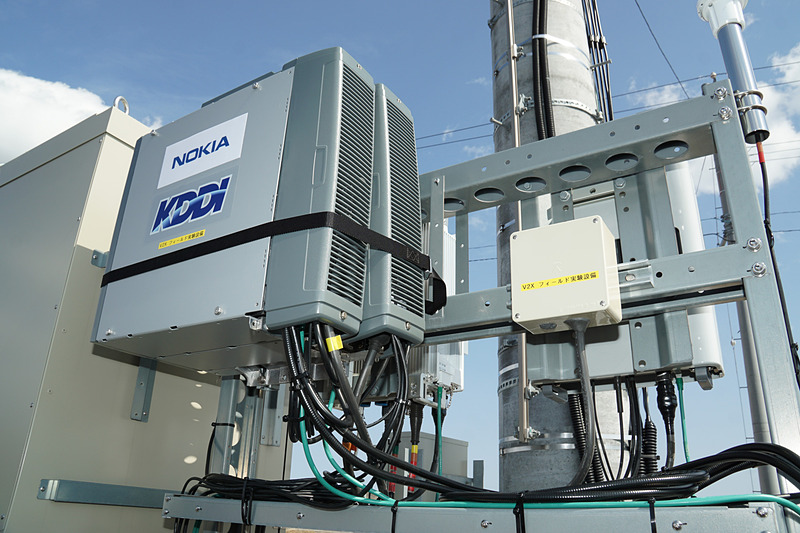 実証実験用の設備