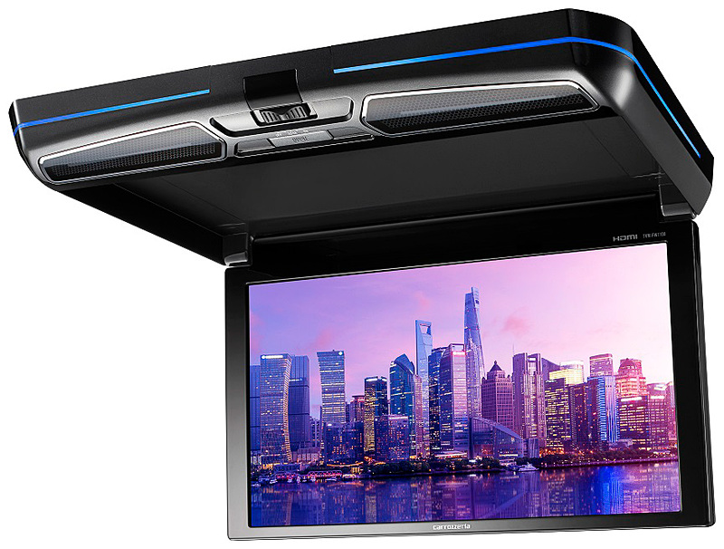 フリップダウンモニターの上位モデル「TVM-FW1100-B」