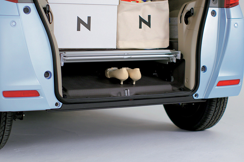 スロープ収納時の荷室積載イメージ