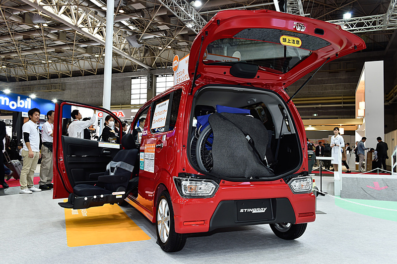 ワゴンR スティングレー 昇降シート車