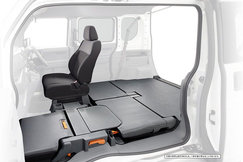軽バン初採用となる新型N-VANの「ダブルビッグ大開口」