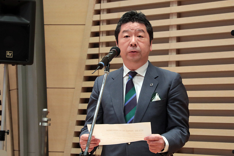 開会式で挨拶を行なったボルボ・カー・ジャパン株式会社 代表取締役社長 木村隆之氏