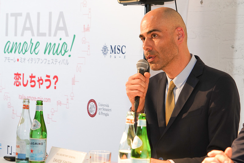 在日イタリア商工会議所 事務局長 ダヴィデ・ファントーニ氏