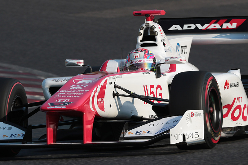 3位もホンダエンジンを搭載。野尻智紀選手（5号車 DOCOMO DANDELION M5S SF14/Honda HR-417E）