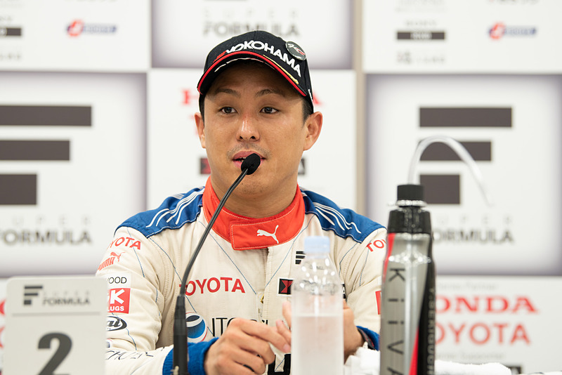 2位の関口雄飛選手