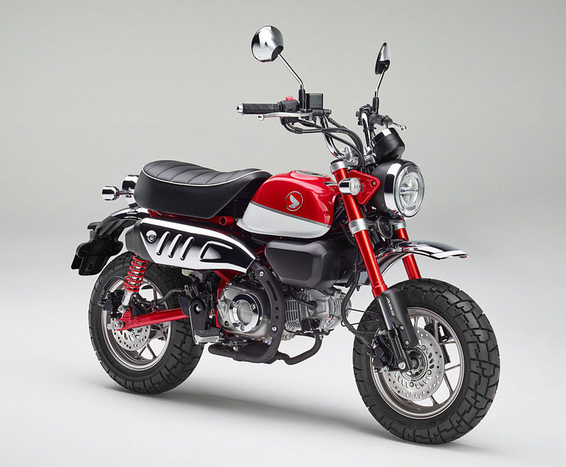 排気量が125ccにアップした「モンキー125」