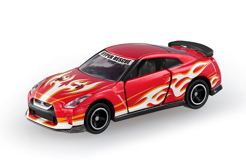 「機動救急警察専用車 NISSAN GT-R 消防ver.」