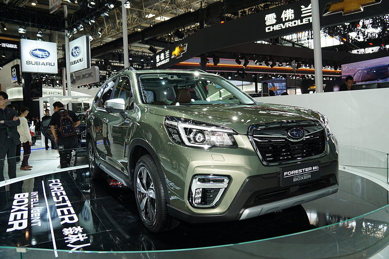 新型パワーユニット「INTELLIGENT BOXER（中国仕様ユニット名称）」を搭載する新型「フォレスター」中国仕様