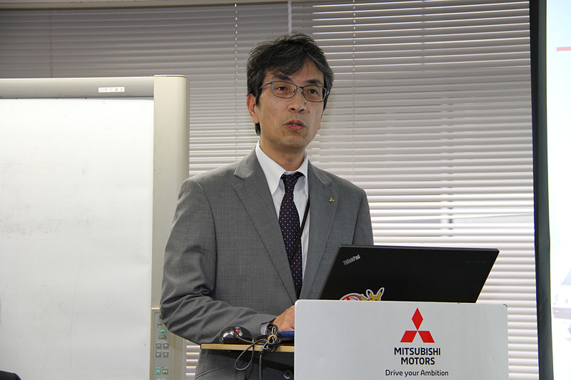 三菱自動車工業株式会社 商品戦略本部 チーフプロダクトスペシャリストの大谷洋二氏