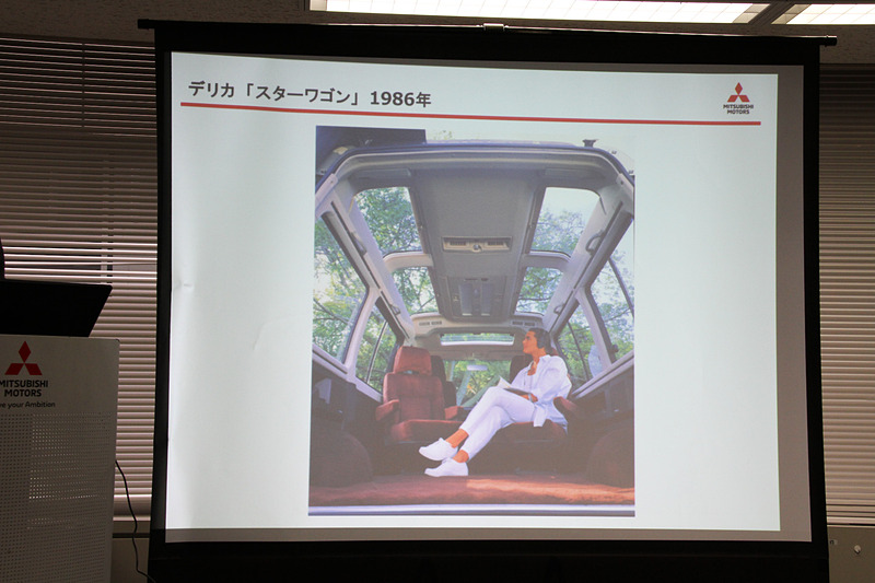 3代目デリカ スターワゴンの紹介スライド