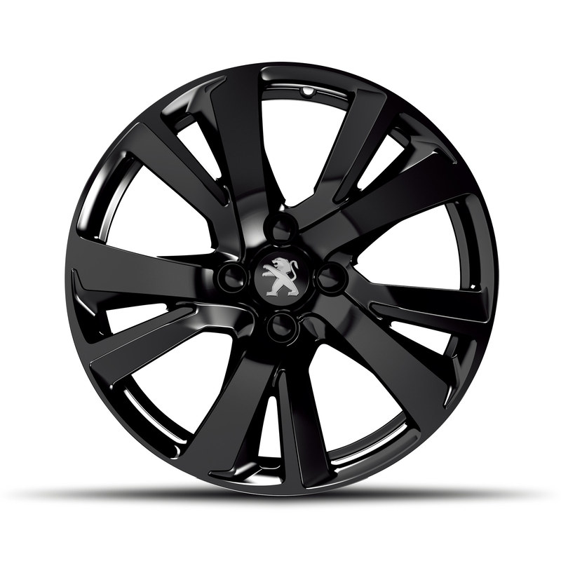 17インチブラックアロイホイール