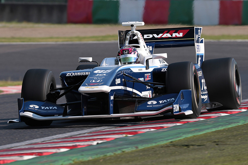 65号車 TCS NAKAJIMA RACING SF14/Honda HR-417Eで開幕戦5位に入賞した伊沢拓也選手