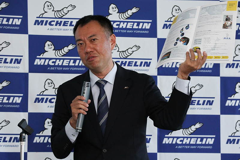 日本ミシュランタイヤ株式会社 B2Bタイヤ事業部 マーケティング部 B2Bエンドユーザーマーケティングマネージャー 尾根山純一氏