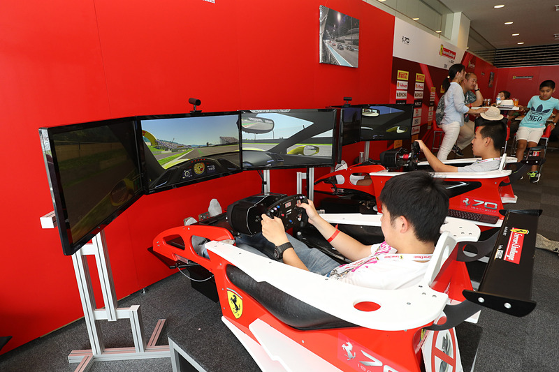 過去の「フェラーリ・レーシング・デイズ」の様子