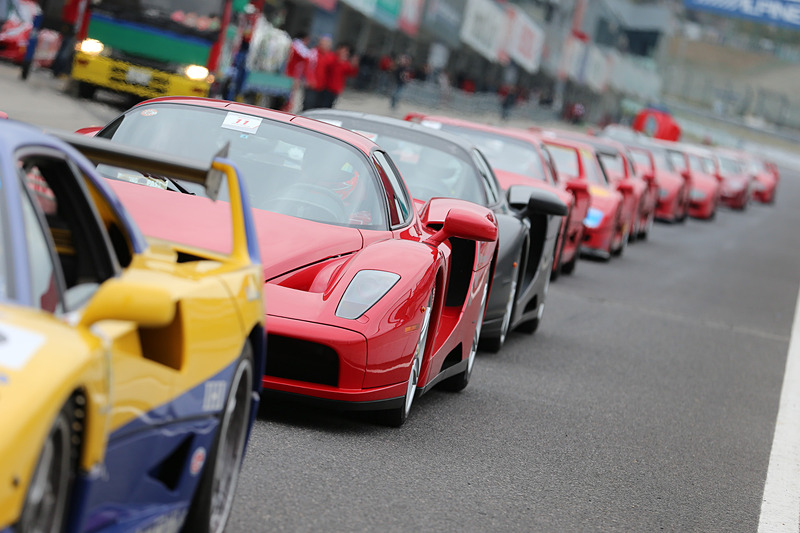 過去の「フェラーリ・レーシング・デイズ」の様子