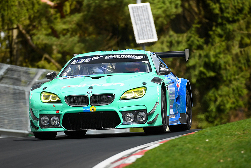 「SP9」クラスでニュルブルクリンク24時間耐久レースに参戦する「BMW M6 GT3」