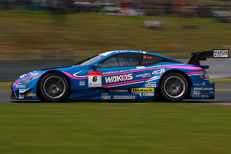 GT500クラス予選2位、6号車 WAKO'S 4CR LC500（大嶋和也/フェリックス・ローゼンクヴィスト組）