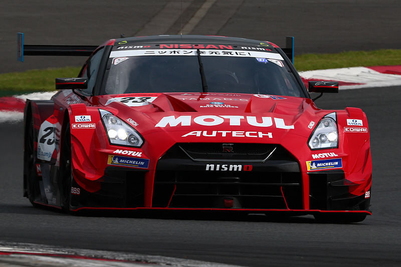予選3位、23号車 MOTUL AUTECH GT-R（松田次生/ロニー・クインタレッリ組）