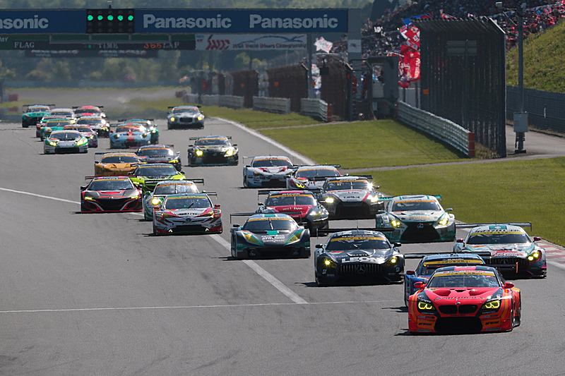 GT300のスタートシーン