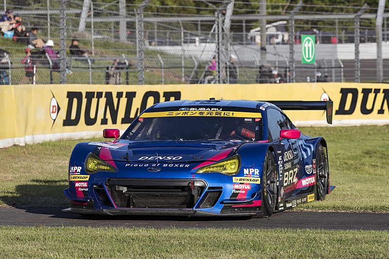 エンジントラブルでリタイアした61号車 SUBARU BRZ R＆D SPORT（井口卓人/山内英輝組、DL）