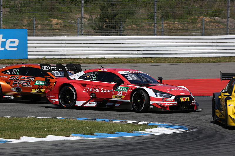 2位争いをするレネ・ラスト（右）とルーカス・アウワー