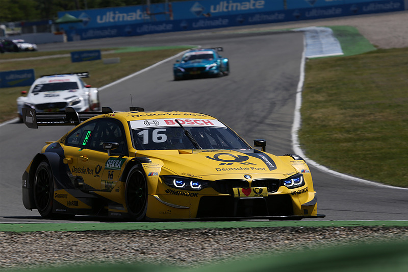 8位を走行する優勝したティモ・グロック