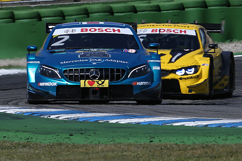 5周にわたりトップ争いを展開するメルセデスのガリー・パフェットとBMWのティモ・グロック