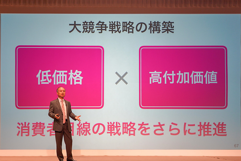 SprintとT-Mobileの合併を説明するスライド