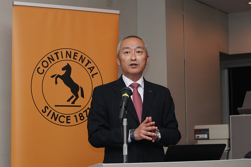 コンチネンタル・オートモーティブ株式会社 パワートレイン部門 日本担当 田中昌一氏