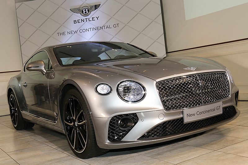 2017年12月に日本デビューした「コンチネンタル GT」