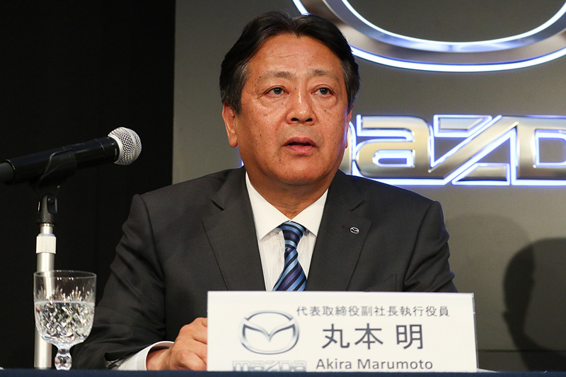 マツダ株式会社 代表取締役副社長執行役員で、6月から代表取締役社長 兼 CEOに就任する丸本明氏