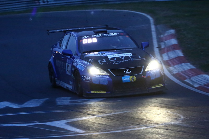 59番手を走行する43号車 Lexus IS F CCS-R