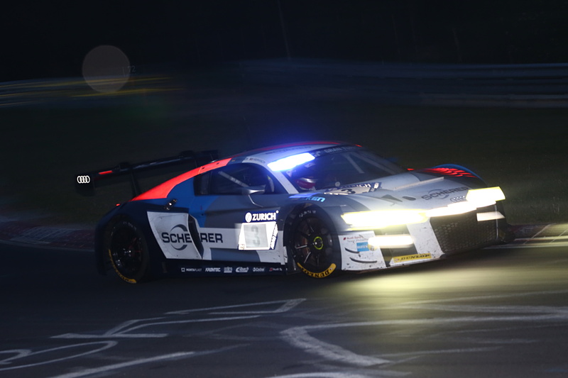 レースから6時間後にナイトセッションへ突入