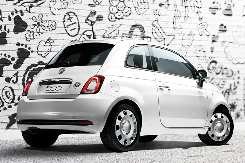 フィアット 500の限定車「スーパーポップ・チョコムー・エディション」
