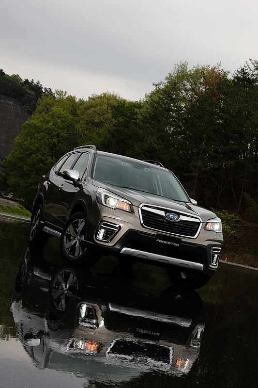 新型フォレスターで「e-BOXER」を搭載する「Advance」（プロトタイプ）