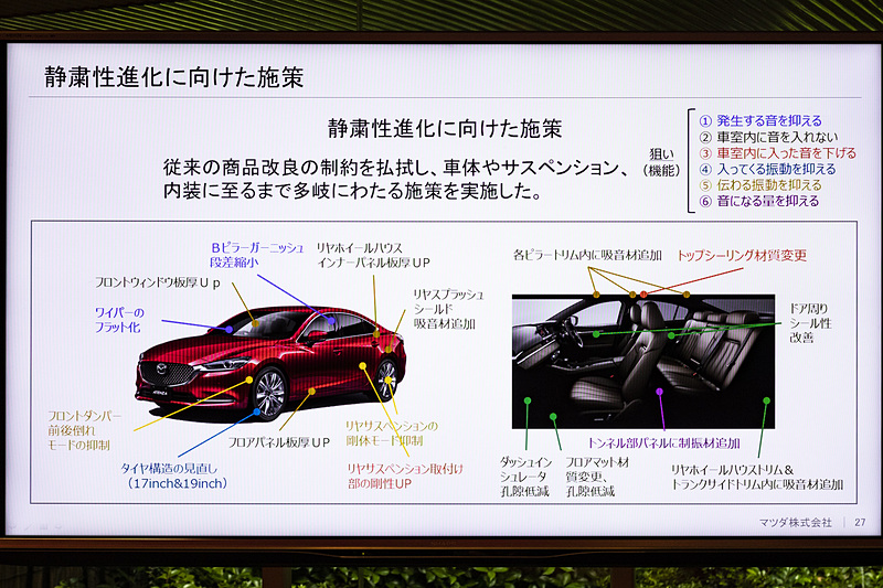 静粛性を高めることにも注力