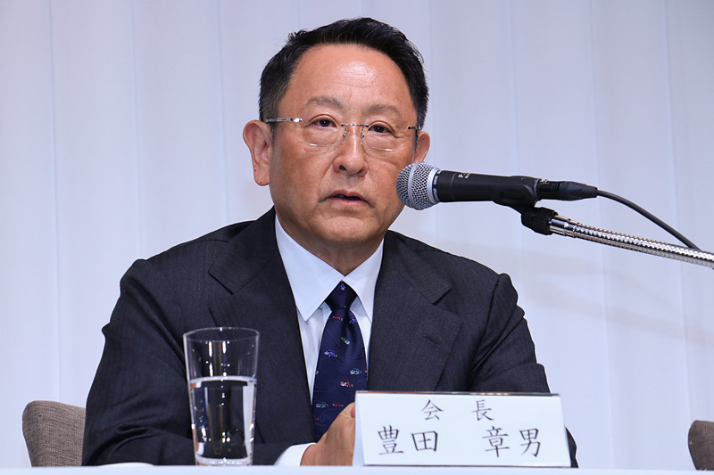 豊田氏は「現場に一番近い自工会会長でありたい」との意気込みを口にした