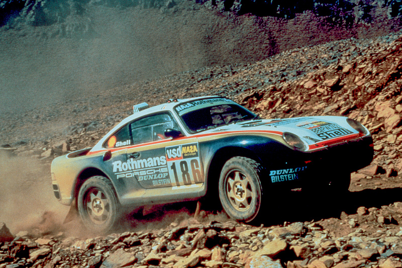 ポルシェ959（1986年パリダカールラリー）