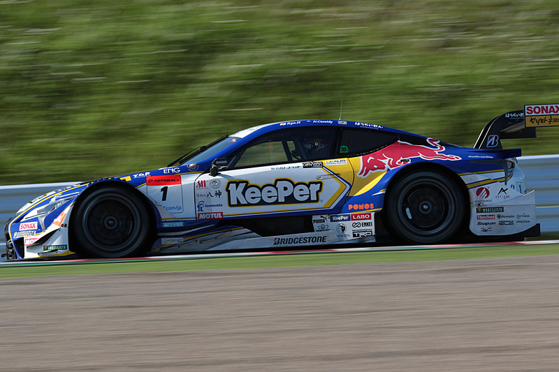 1号車 KeePer TOM'S LC500（平川亮/ニック・キャシディ組、BS）