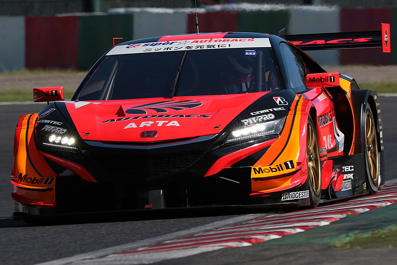 8号車 ARTA NSX-GT（野尻智紀/伊沢拓也、BS）